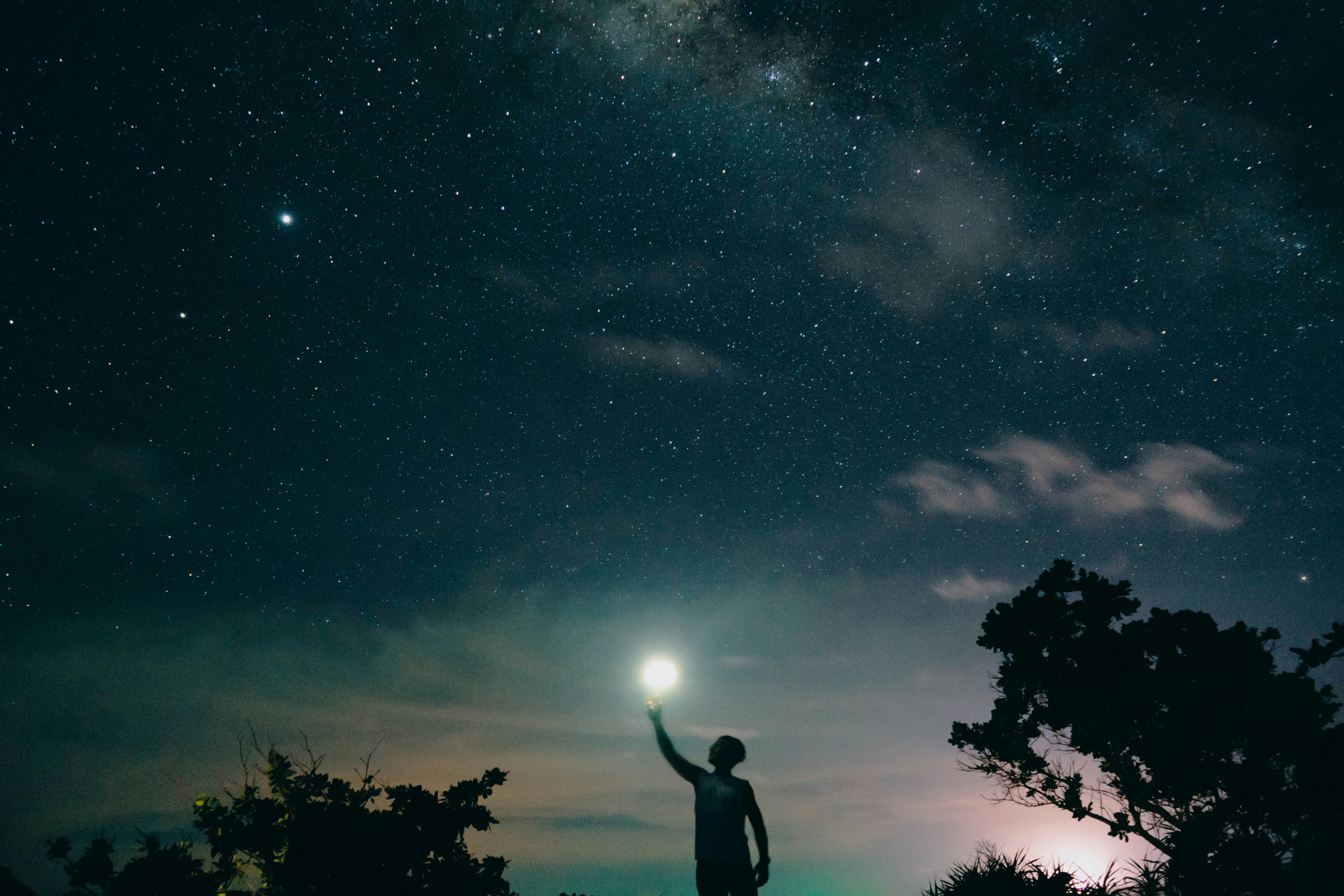 Night sky over the Algarve